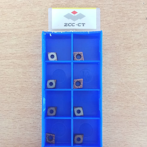 Turning Insert CCMT 060204-EF, ZCC CT